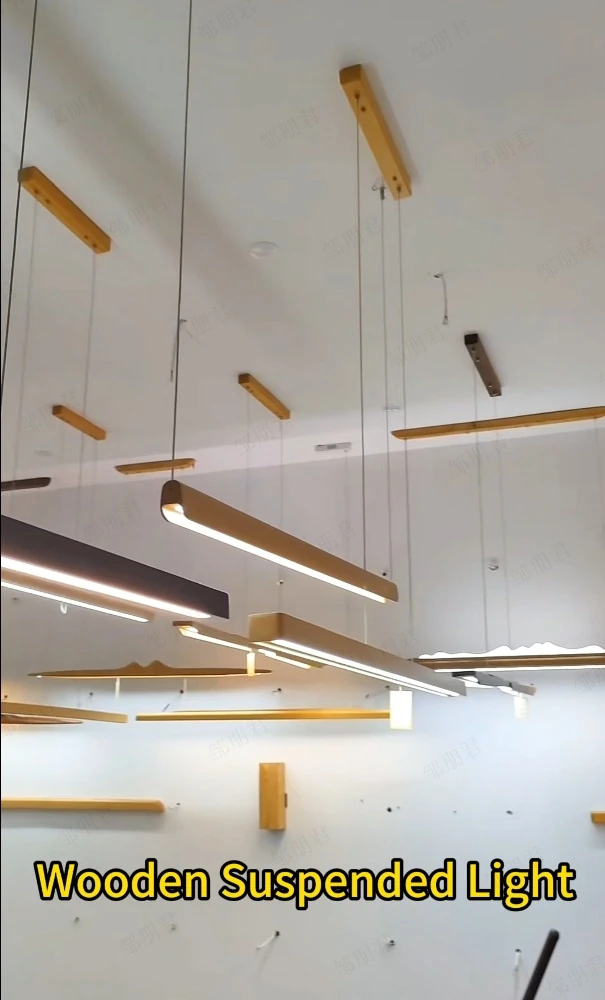Designer Ashwood LED Pendant Light