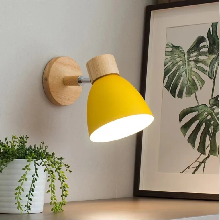 Scandinavian Modern Minimalist Wooden Lamp