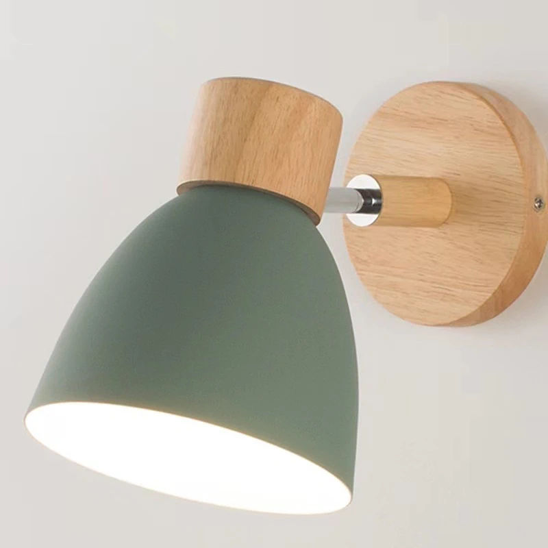 Scandinavian Wooden LED Light