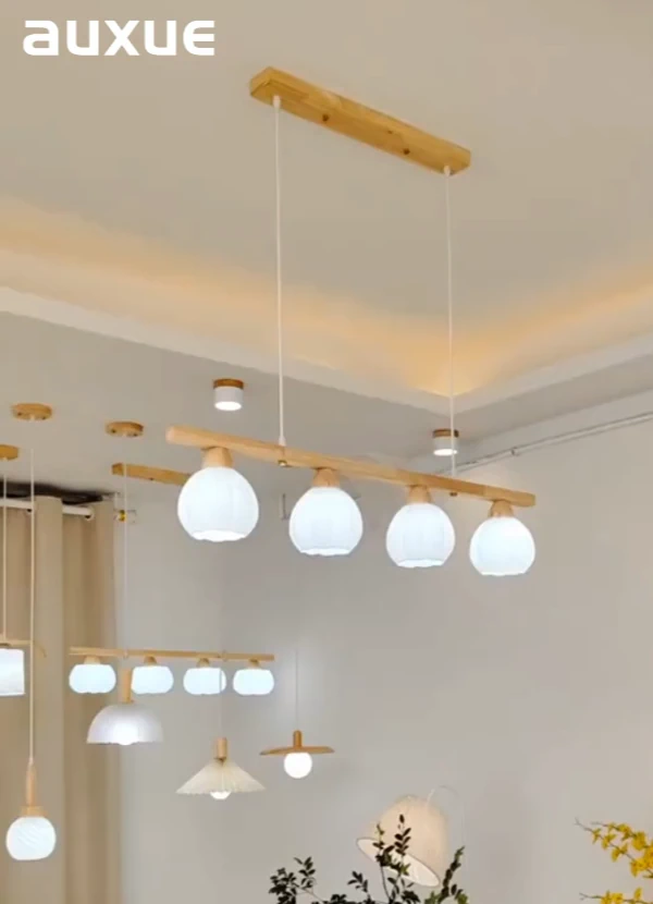 custom Wooden Chandelier